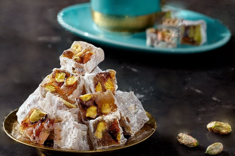 Turkish Delight with Extra Pistachio 150g